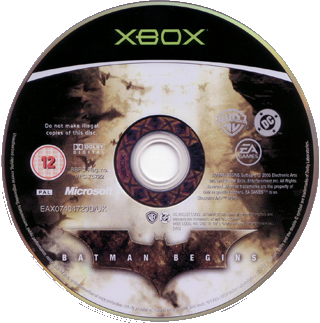 Batman Begins (USA) Game Disc
